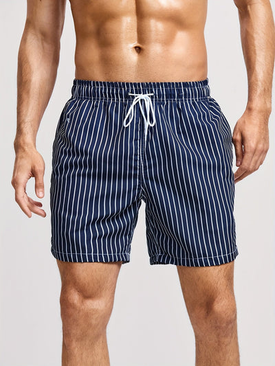 Michael™ | Effortless Striped Drawstring Shorts