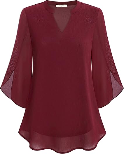 Celeste™ | Graceful Split-Sleeve Blouse