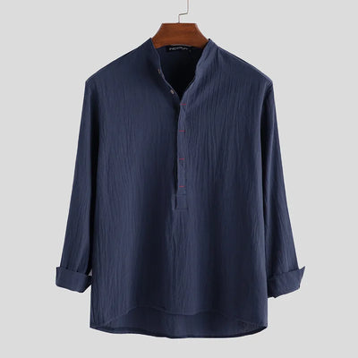 James™ | Men's Cotton Linen Shirt