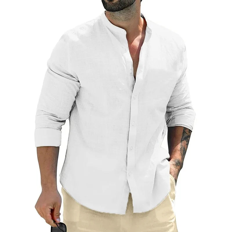 Mike™ | Men's Linen Shirt