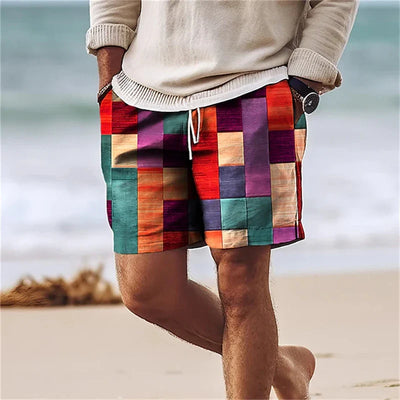 Denis™ | Stylish Plaid Board Shorts