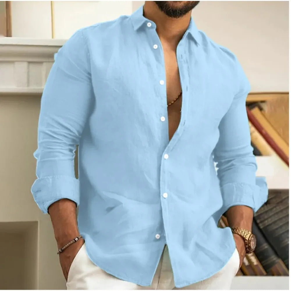 Wesly™ | Linen Beach Shirt