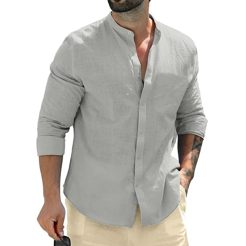 Mike™ | Men's Linen Shirt