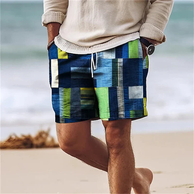 Denis™ | Stylish Plaid Board Shorts