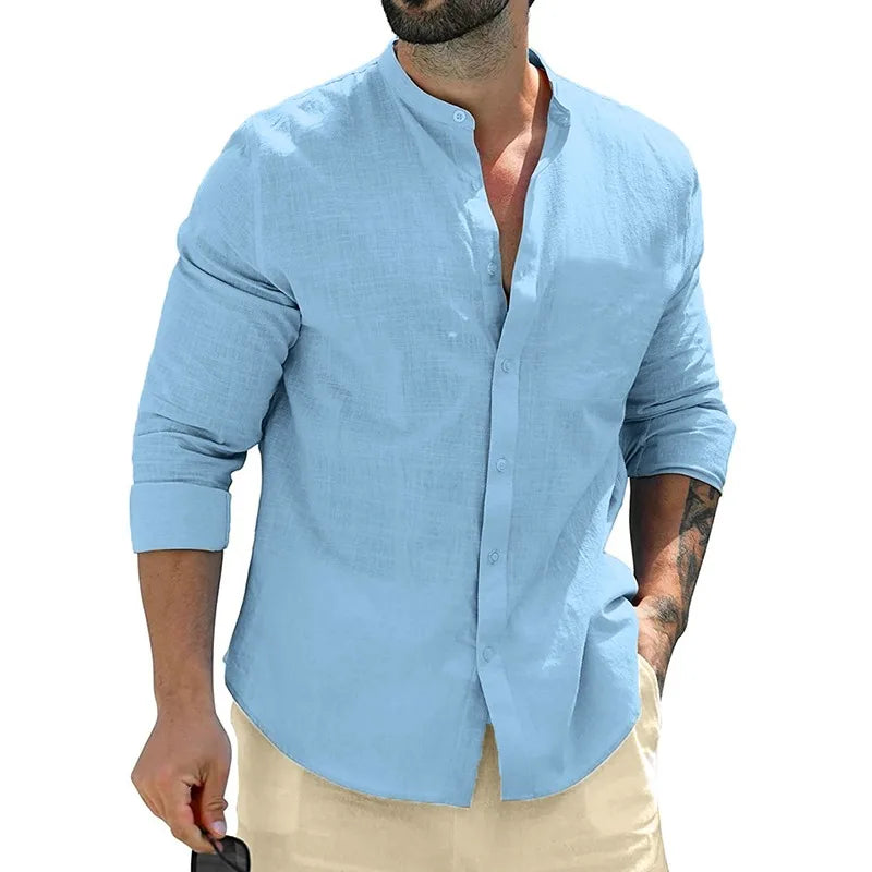 Mike™ | Men's Linen Shirt