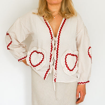 Faith | Heart Blouse